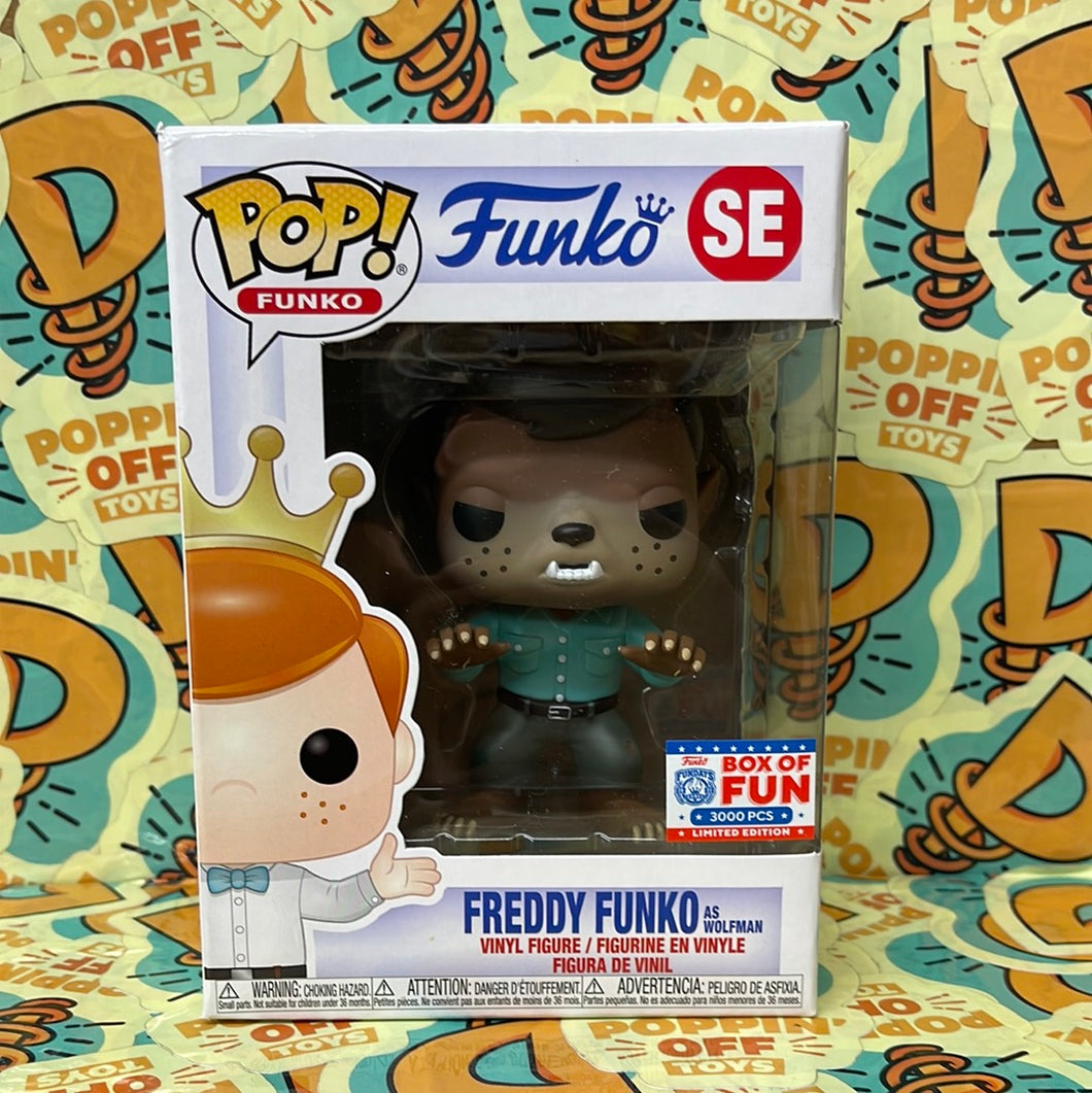 Pop! Funko: Freddy Funko as Wolfman (Box of Fun) (LE 3,000)