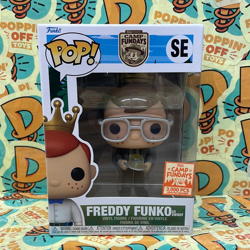 Pop! Funko: Freddy Funko as Dwight (Camp Fundays Exclusive) (3,000 Pieces) SE