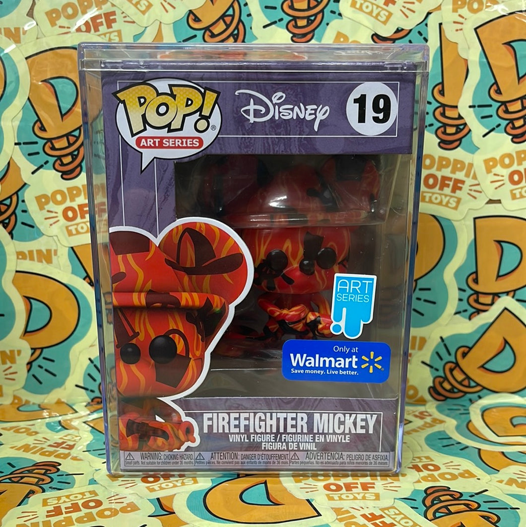 Pop! Disney: Art Series - Firefighter Mickey (Walmart)