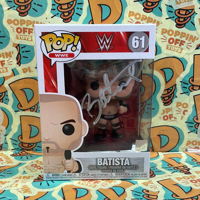 Pop! WWE: Batista (Signed) (Signed By Superstars) 61