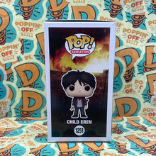 Pop! Animation: Attack On Titan - Child Eren (GameStop Exclusive) (Signed By Bryce Papenbrook) (JSA Authenticated) 1251