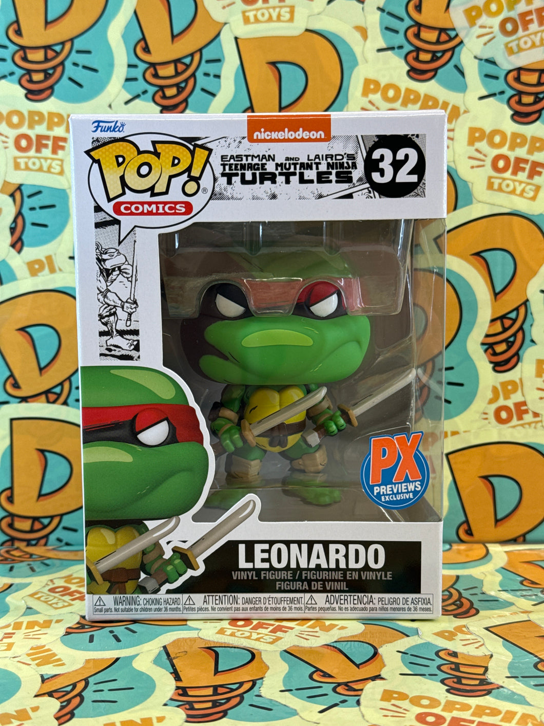 Pop! Comics: TMNT - Leonardo (PX)