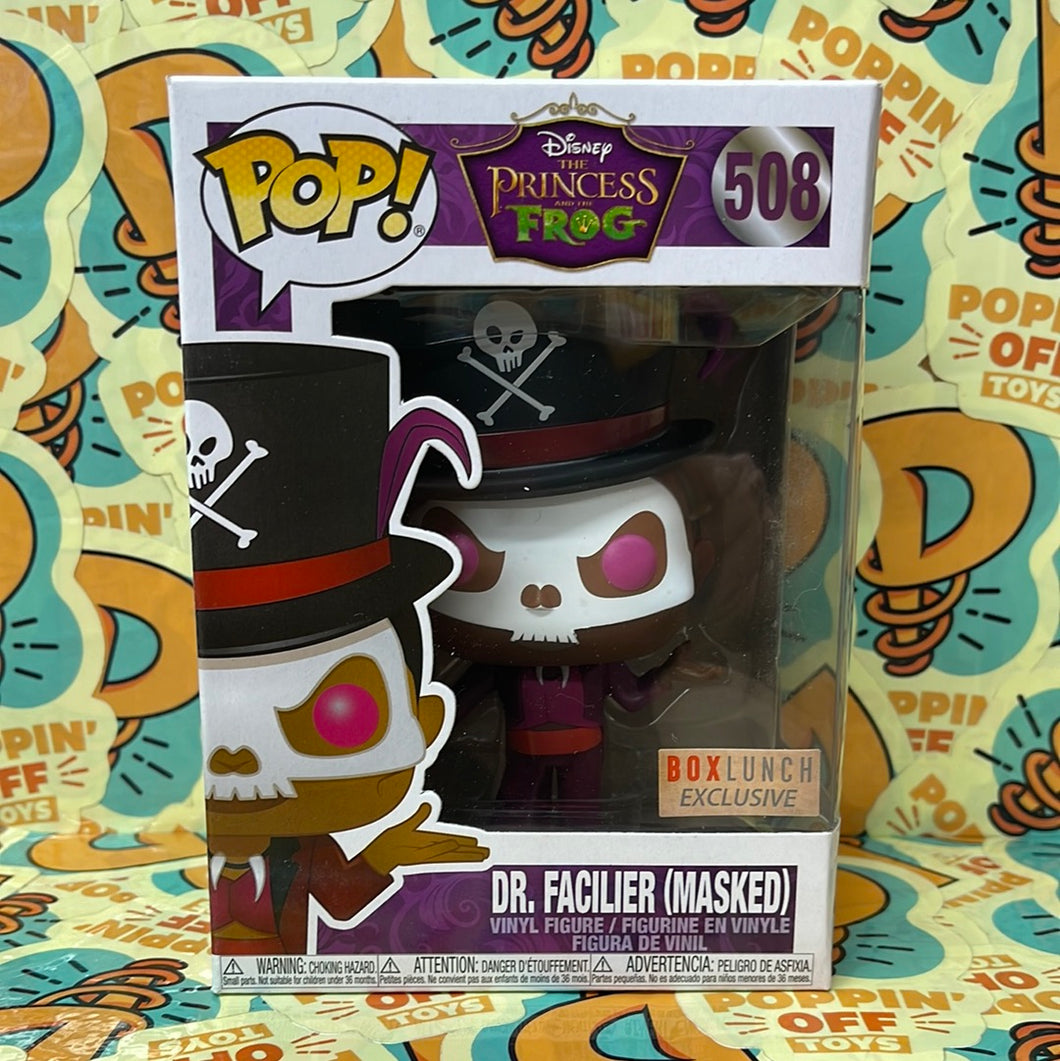 Pop! Disney: The Princess and the Frog- Dr. Facilier (Masked) (Box Lunch Exclusive) 508
