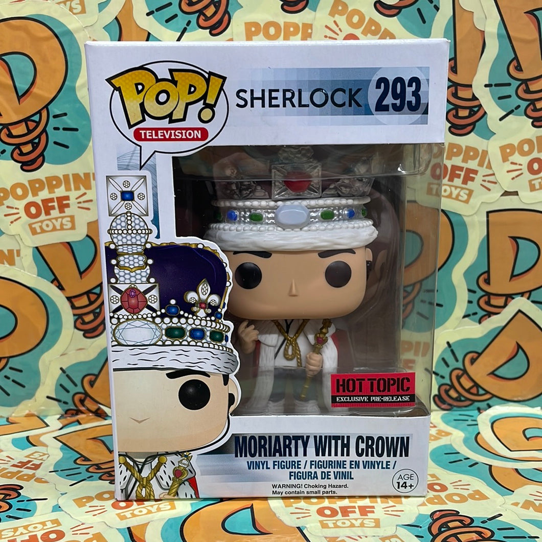 Pop! Television: Sherlock - Moriarty with Crown (Hot Topic Pre-Release Exclusive) 293