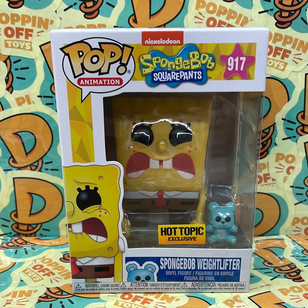 Pop! Animation: SpongeBob SquarePants -SpongeBob Weightlifter (Hot Topic Exclusive) 917