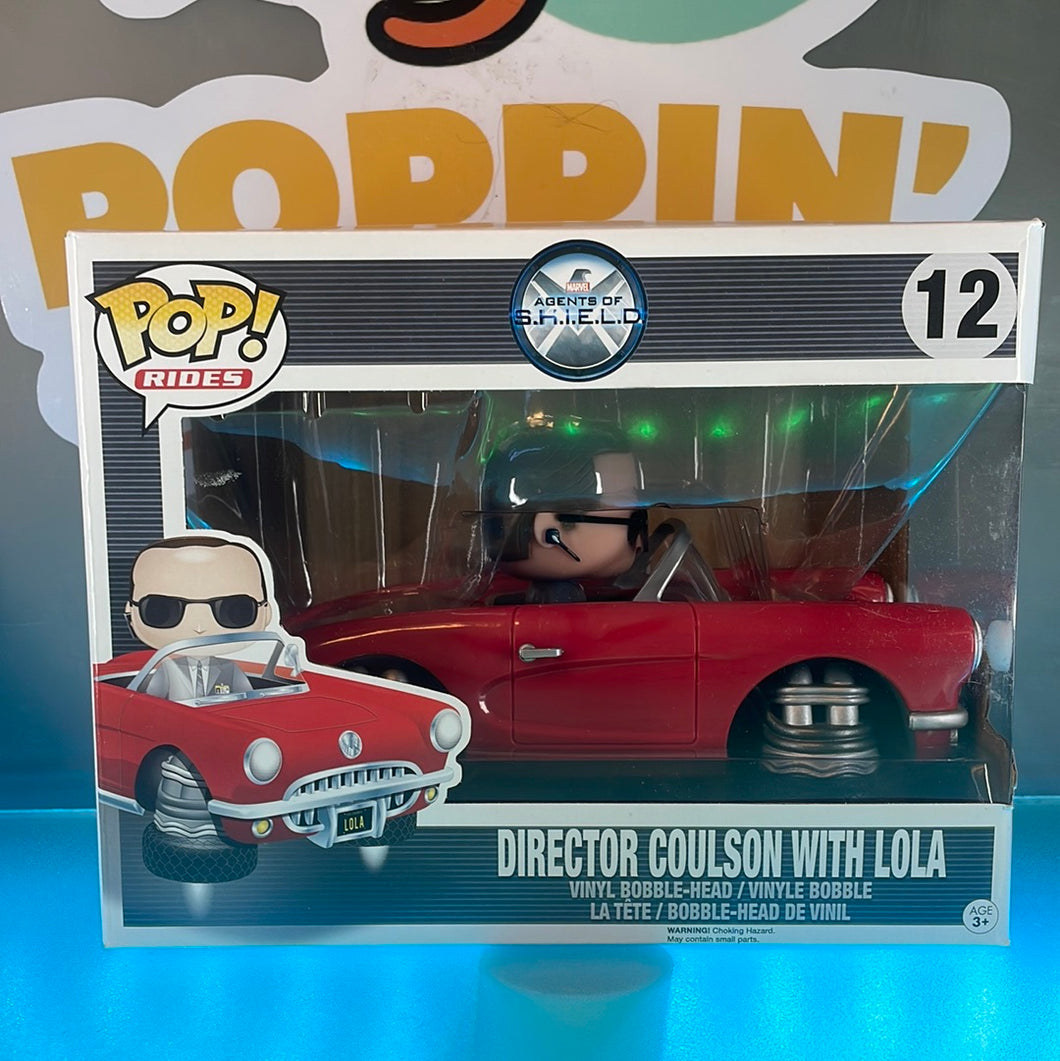 Pop! Rides: Marvel -Director Coulson w/ Lola 12