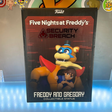 Funko: Games - Five Nights at Freddy’s Security Breach - Freddy and Gregory Statue