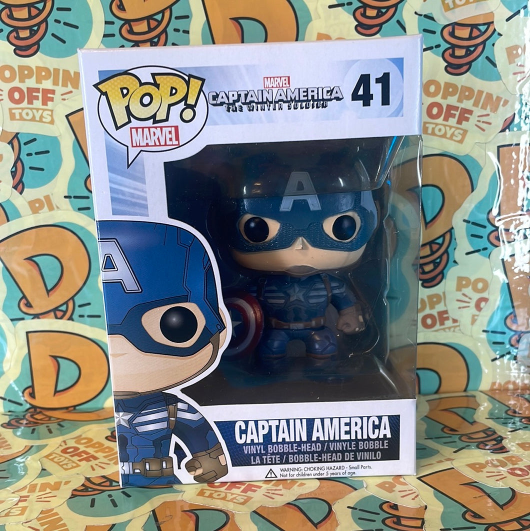 Pop! Marvel: Captain America Winter Soldier -Captain America 41