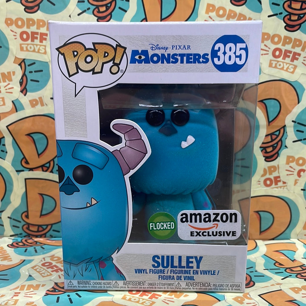 Pop! Disney: Monsters -Sulley (Flocked) (Amazon Exclusive) 385