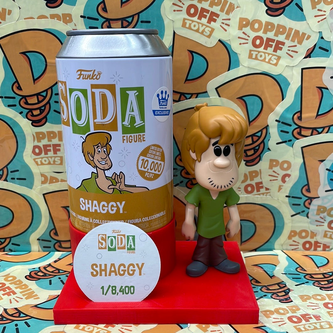 SODA: Scooby-Doo - Shaggy (Funko Exclusive) (Opened Common)