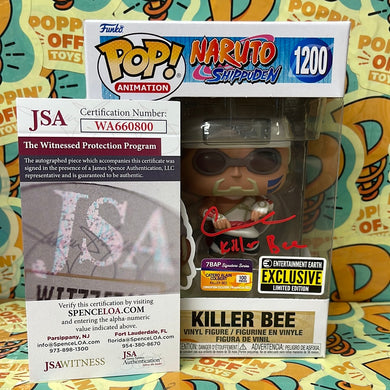 Pop! Animation: Naruto - Killer Bee (Signed) (JSA Certified)