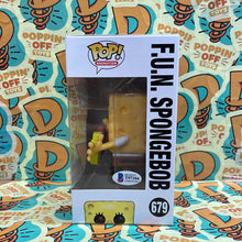 Pop! Animation: F.U.N. Spongebob (Amazon Exclusive) (Signed By Tom Kenny) (Beckett Authenticated) 679