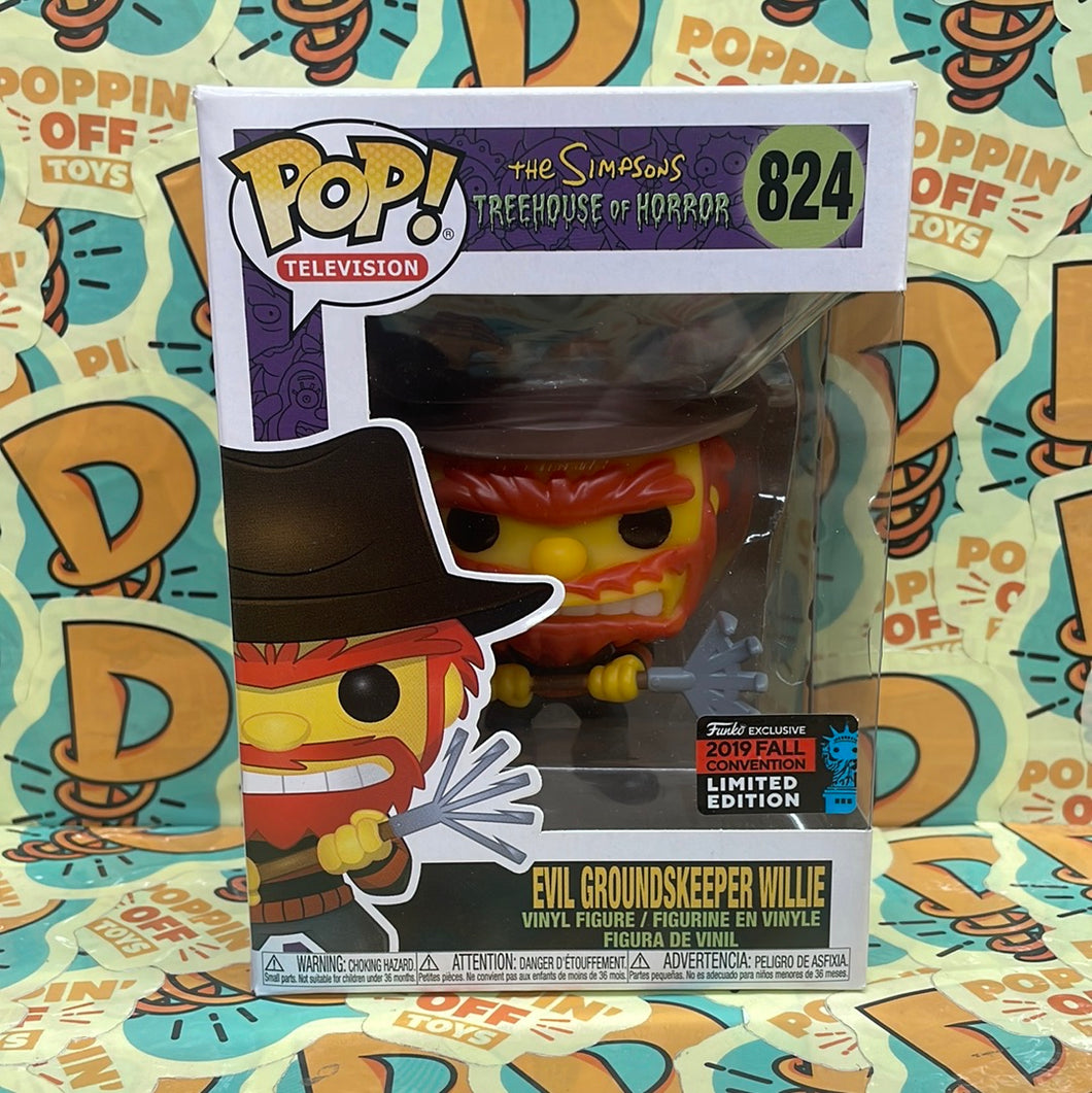 Pop! Television: The Simpsons - Evil Groundskeepr Willie (2019 Fall Convention) 824