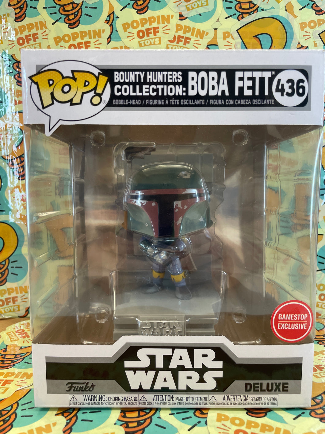 Pop! Bounty Hunters Collection: Boba Fett (GameStop Exclusive) 436