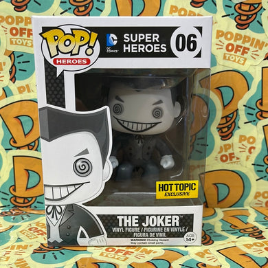 Pop! Heroes: The Joker (B&W) (Hot Topic) 06