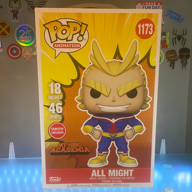 Pop! Animation: MHA - All Might (18 Inch) 1173 (Sealed)