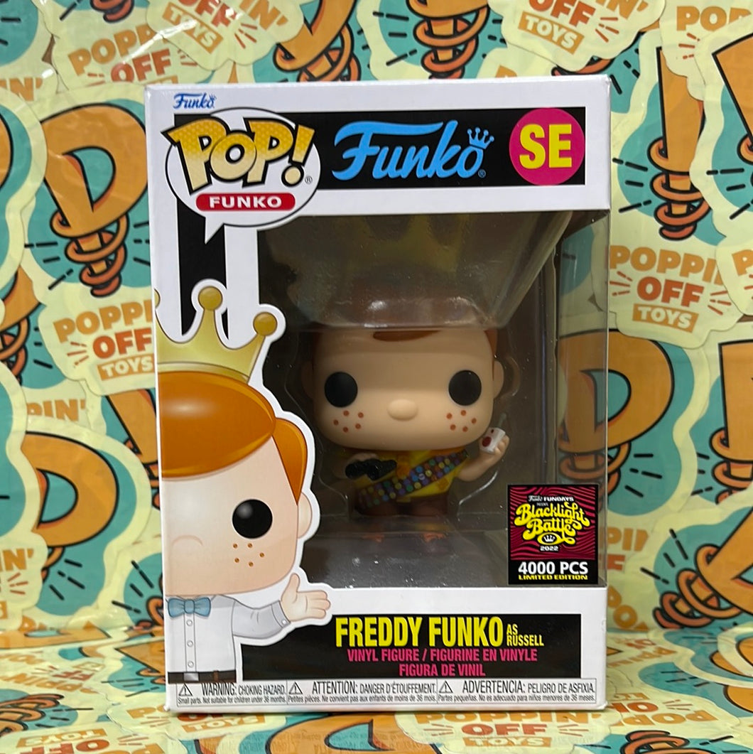 Pop! Funko: Freddy Funko as Russell (Blacklight Battle) (LE 4000)
