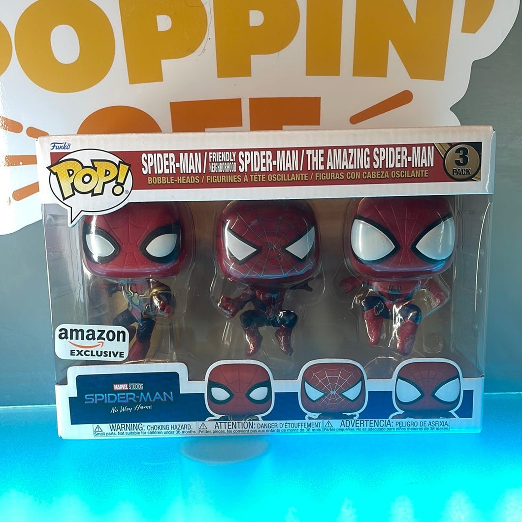Pop! Marvel: Spider-Man No Way Home -Spider-Man /Friendly Neighborhood –  Poppin' Off Toys