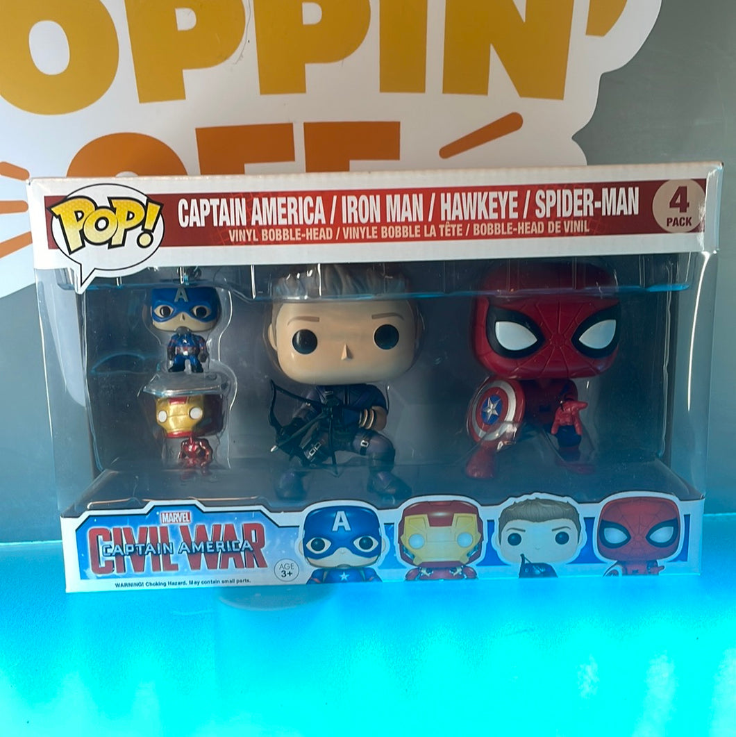 Buy Pop! Civil War: Spider-Man at Funko.