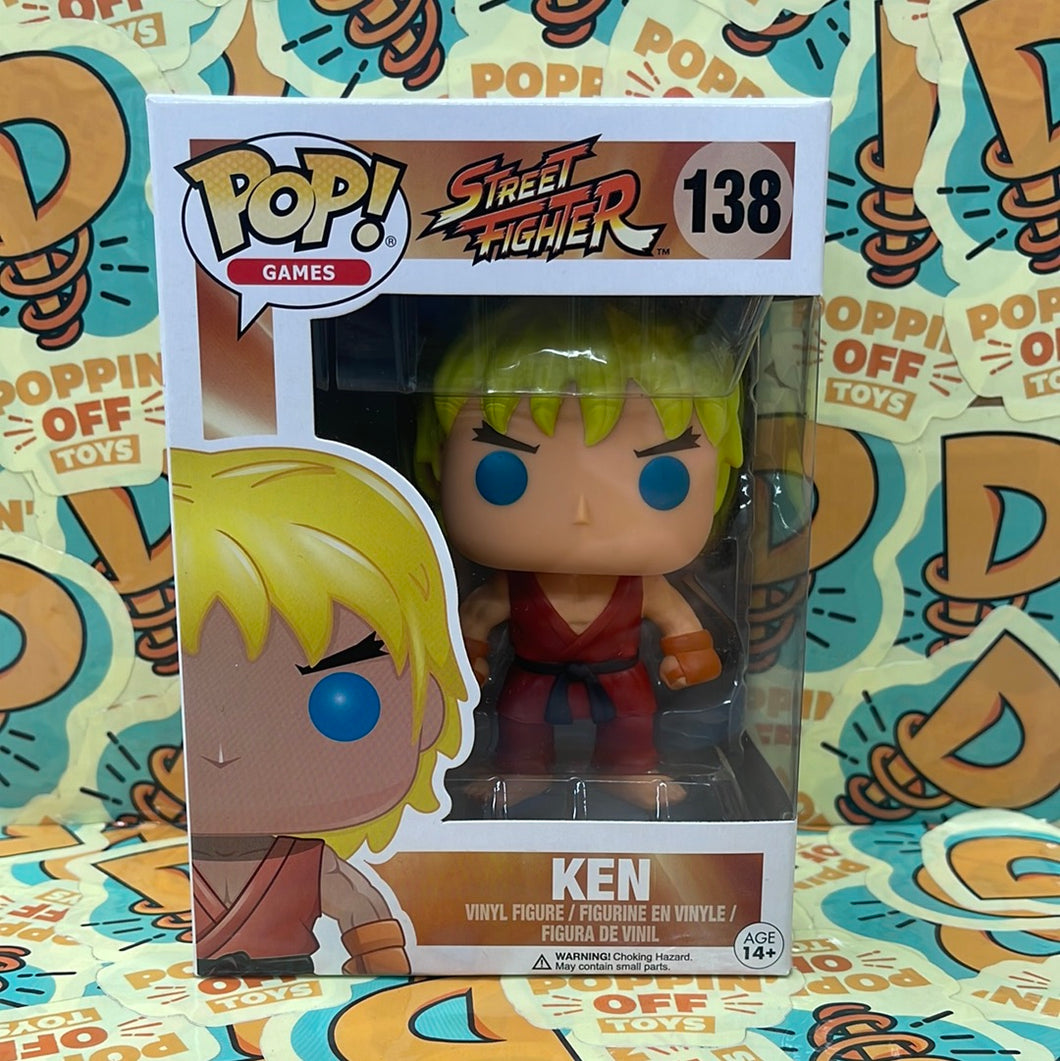 Pop! Games: Street Fighter - Ken 138