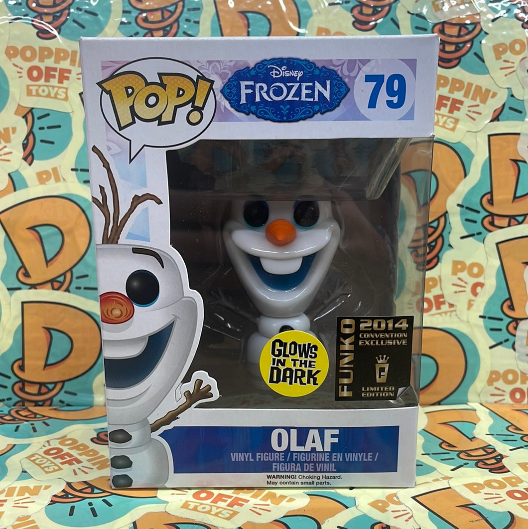 Pop! Disney: Frozen -Olaf (GITD) (2014 Convention Exclusive) 79