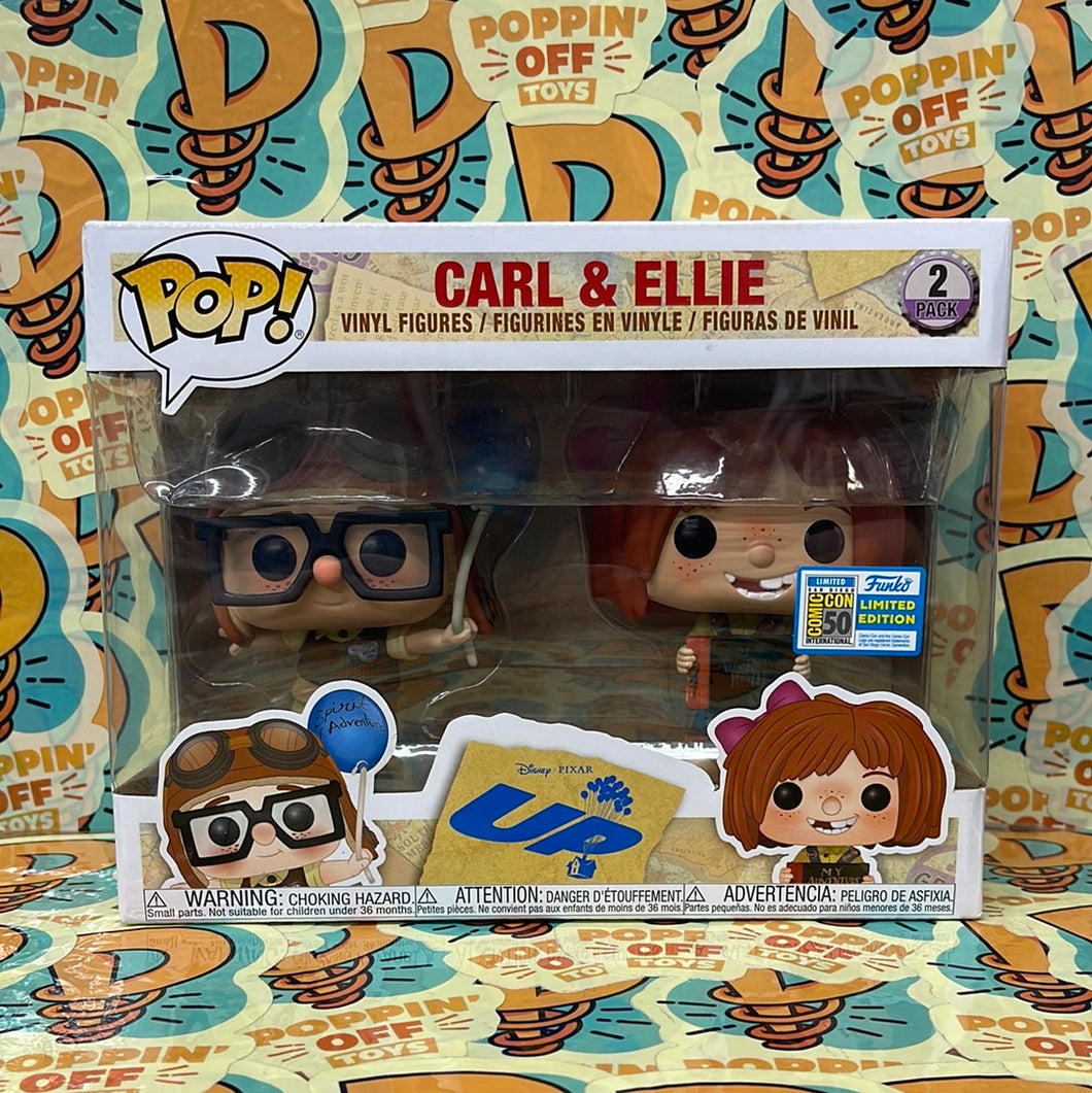Disney UP Carl and Ellie 2 Pack exclusive Funko Pop! Vinyl figure