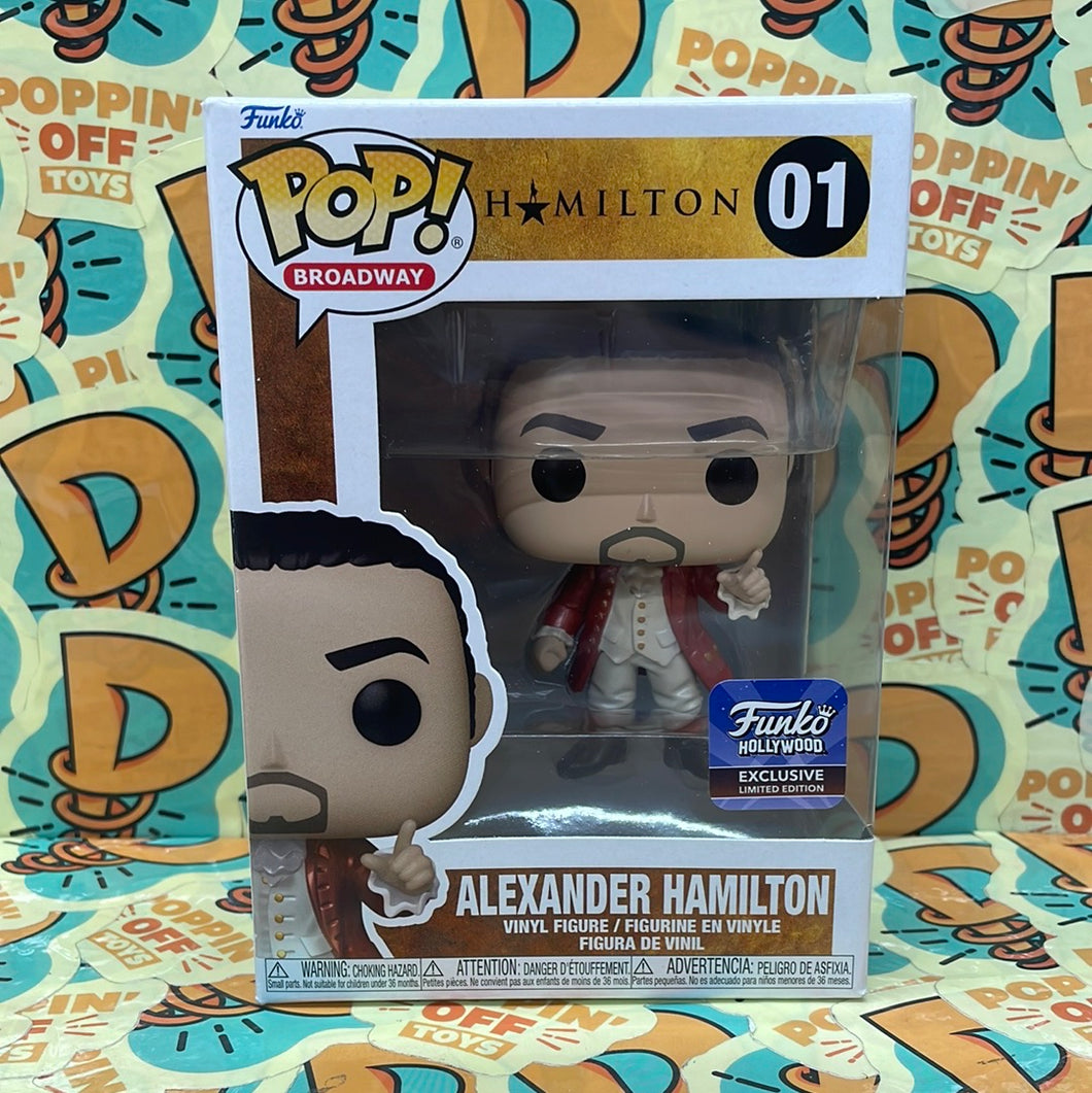 Pop! Broadway: Hamilton - Alexander Hamilton (Funko Hollywood Exclusive) 01