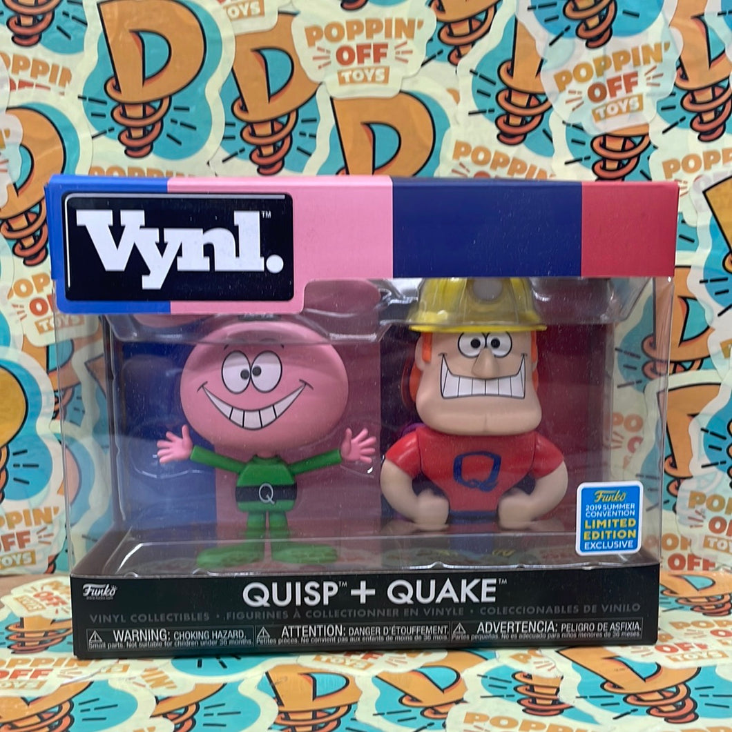 Funko Vynl. - Quisp + Quake (2019 Summer Convention) (2-Pack)