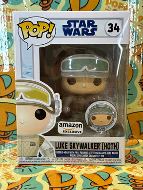 Pop! Star Wars:  Luke Skywalker (Hoth) (Amazon Exclusive) 34