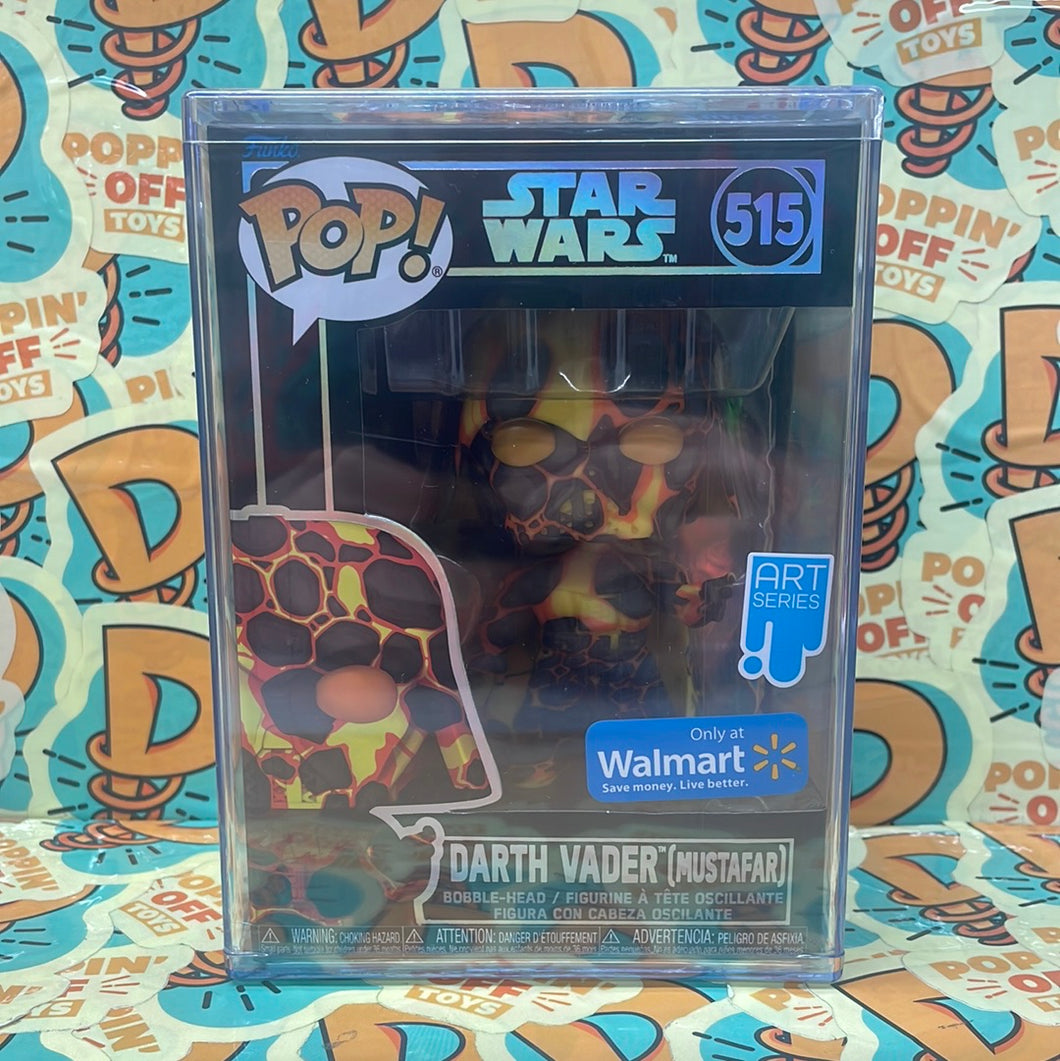 Pop! Star Wars: Art Series - Darth Vader (Mustafar) (Walmart Exclusive) 515