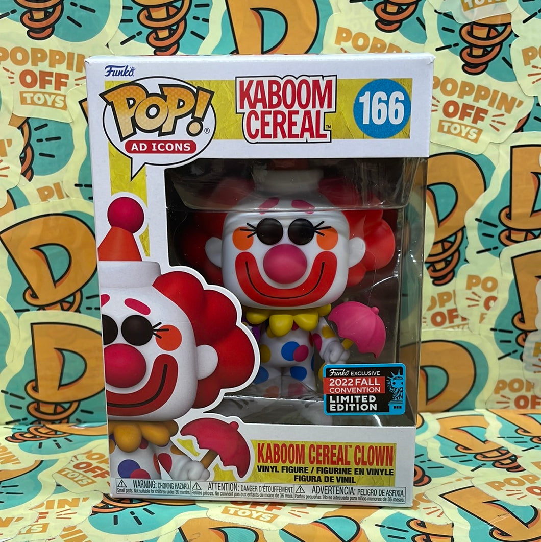 Pop! Ad Icons: Kaboom Cereal Clown (2022 Fall Convention) 166