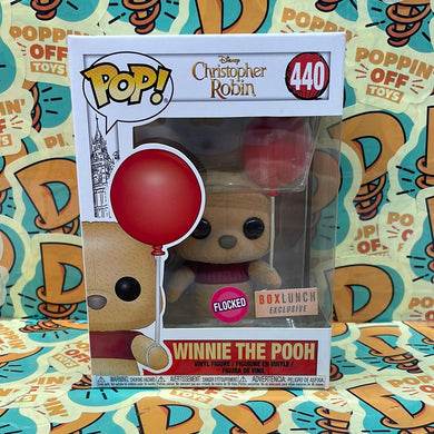 Pop! Disney: Christopher Robin - Winnie The Pooh (Flocked) (Box Lunch Exclusive) 440