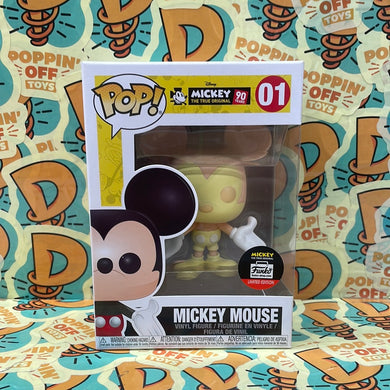 Pop! Disney: Mickey Mouse (Peaches & Cream) (Funko Exclusive) 01