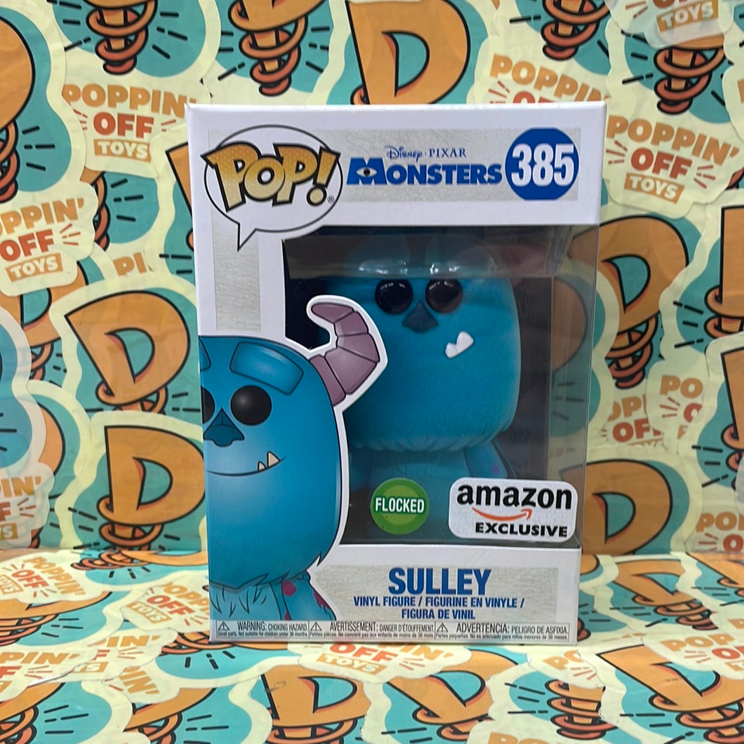 Pop! Disney: Monsters - Sulley (Flocked) (Amazon Exclusive) 385