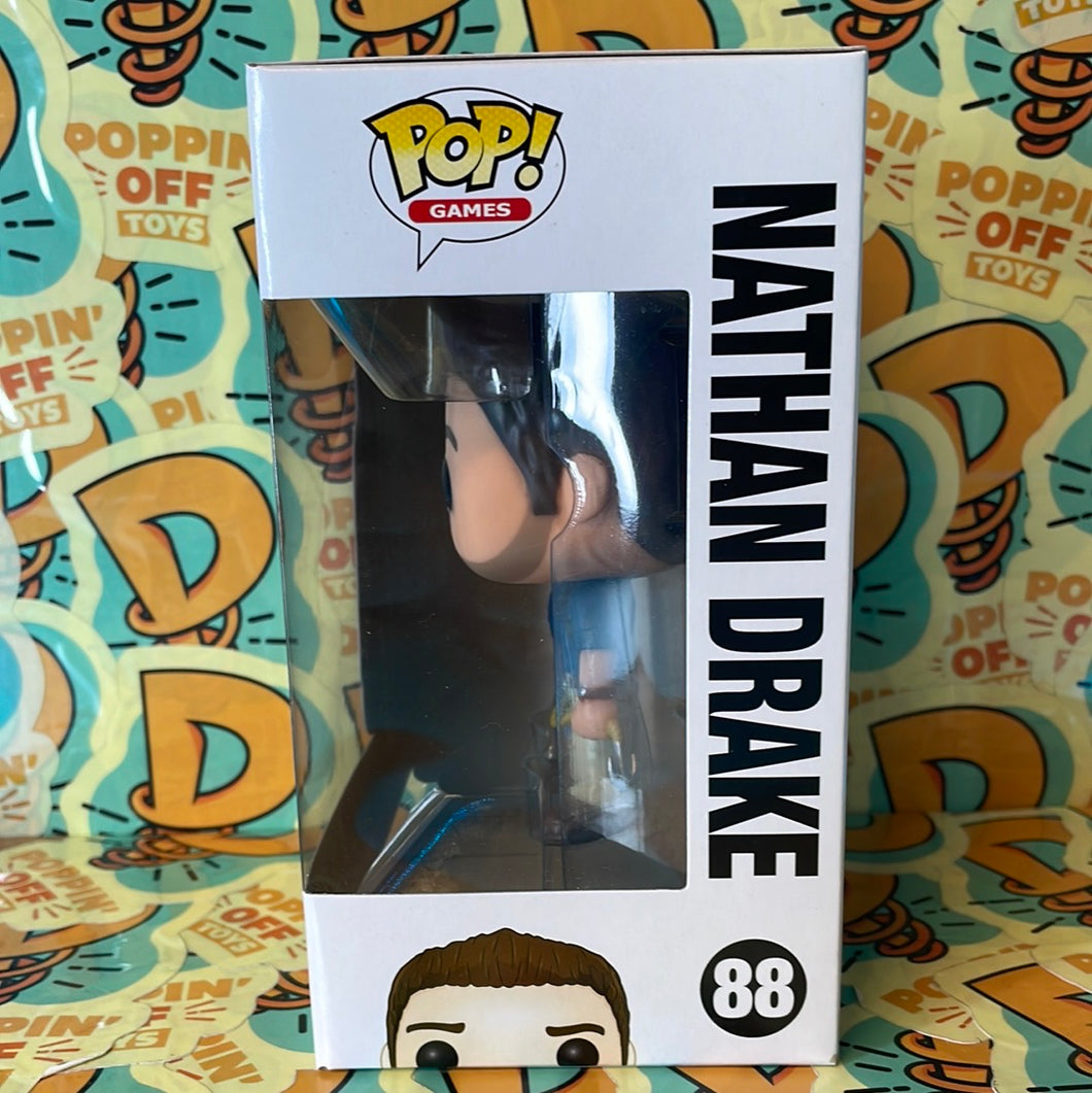  Funko POP Games: Uncharted Action Figure - Nathan Drake : Toys  & Games
