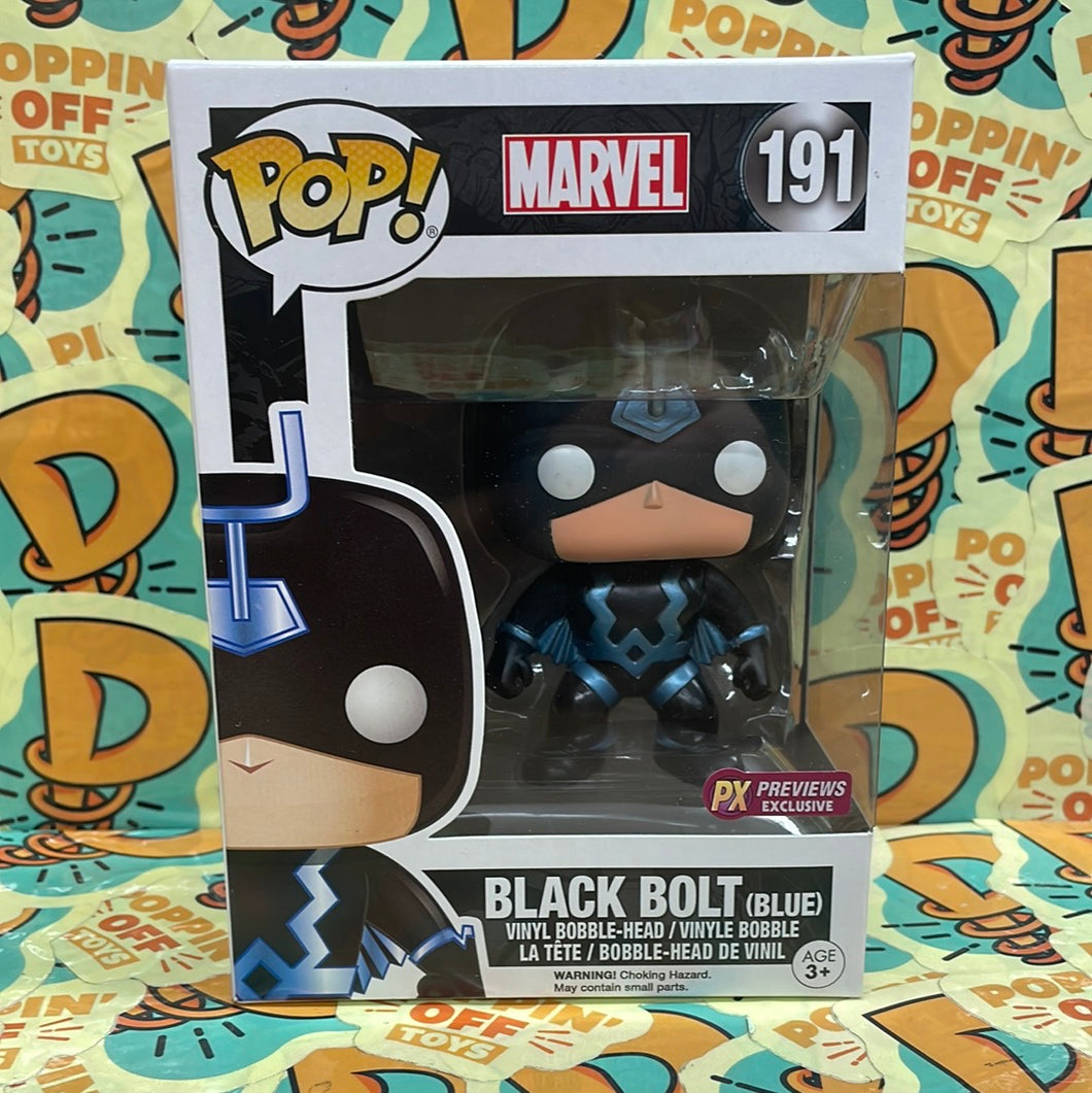 Pop! Marvel: Black Bolt (Blue) (Px Previews) 191