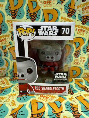 Pop! Star Wars: Red Snaggletooth (Smugglers Bounty) 70