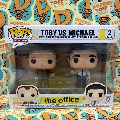 Pop! Television: The Office -Toby Vs. Michael (2-Pack)