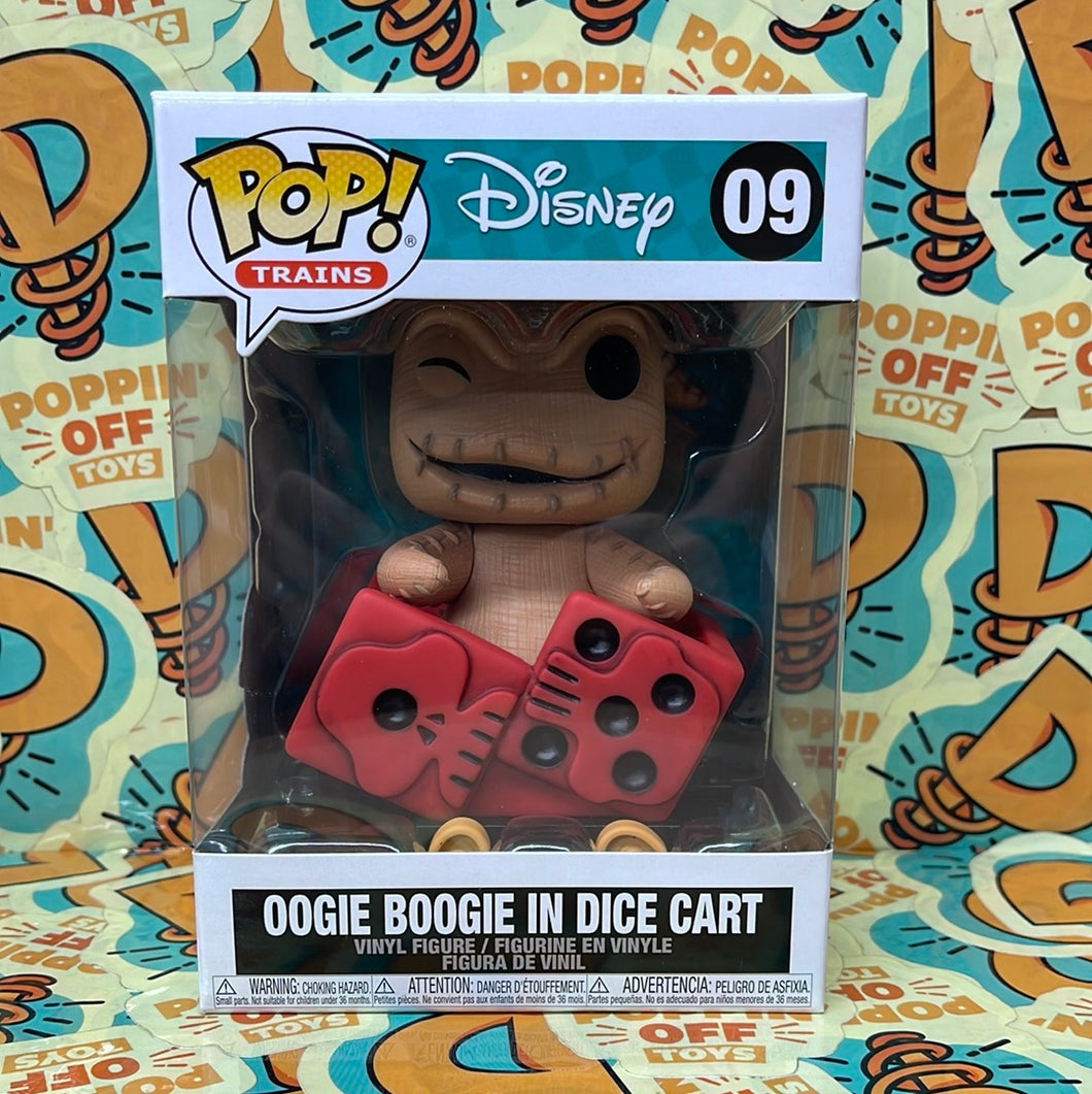 Pop! Disney: TNBC Train- Oogie Boogie in Dice Cart