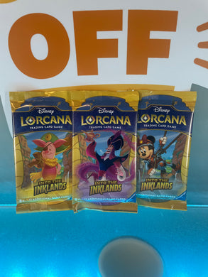Disney Lorcana TCG: Into The Inklands - Single Booster Pack