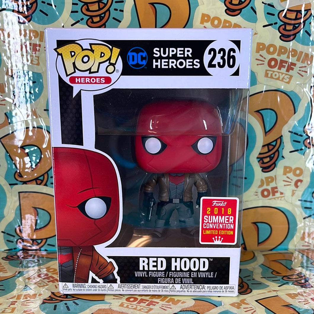 Pop! Heroes: DC Super Heroes -Red Hood 236 (2018 Summer Con)