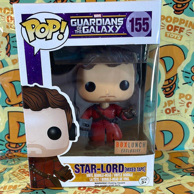 Pop! Marvel: Guardians of the Galaxy -Star-Lord (Mixed Tape) (Box Lunch Exclusive) 155