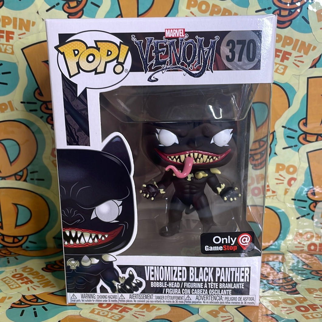 Pop! Marvel: Venom- Venomized Black Panther (GameStop Exclusive) 370