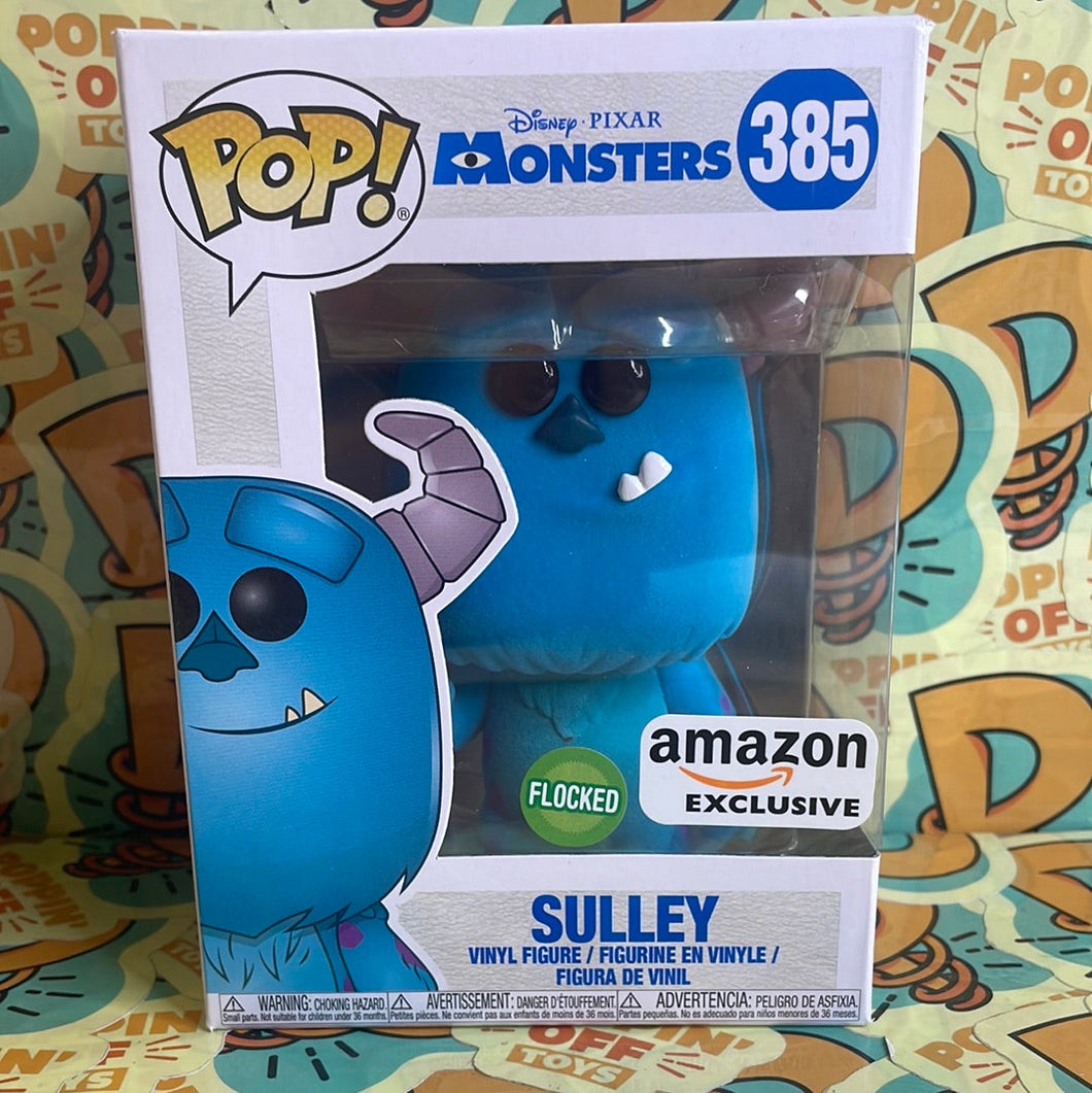 Pop! Disney: Monsters -Sulley (Flocked) (Amazon Exclusive) 385