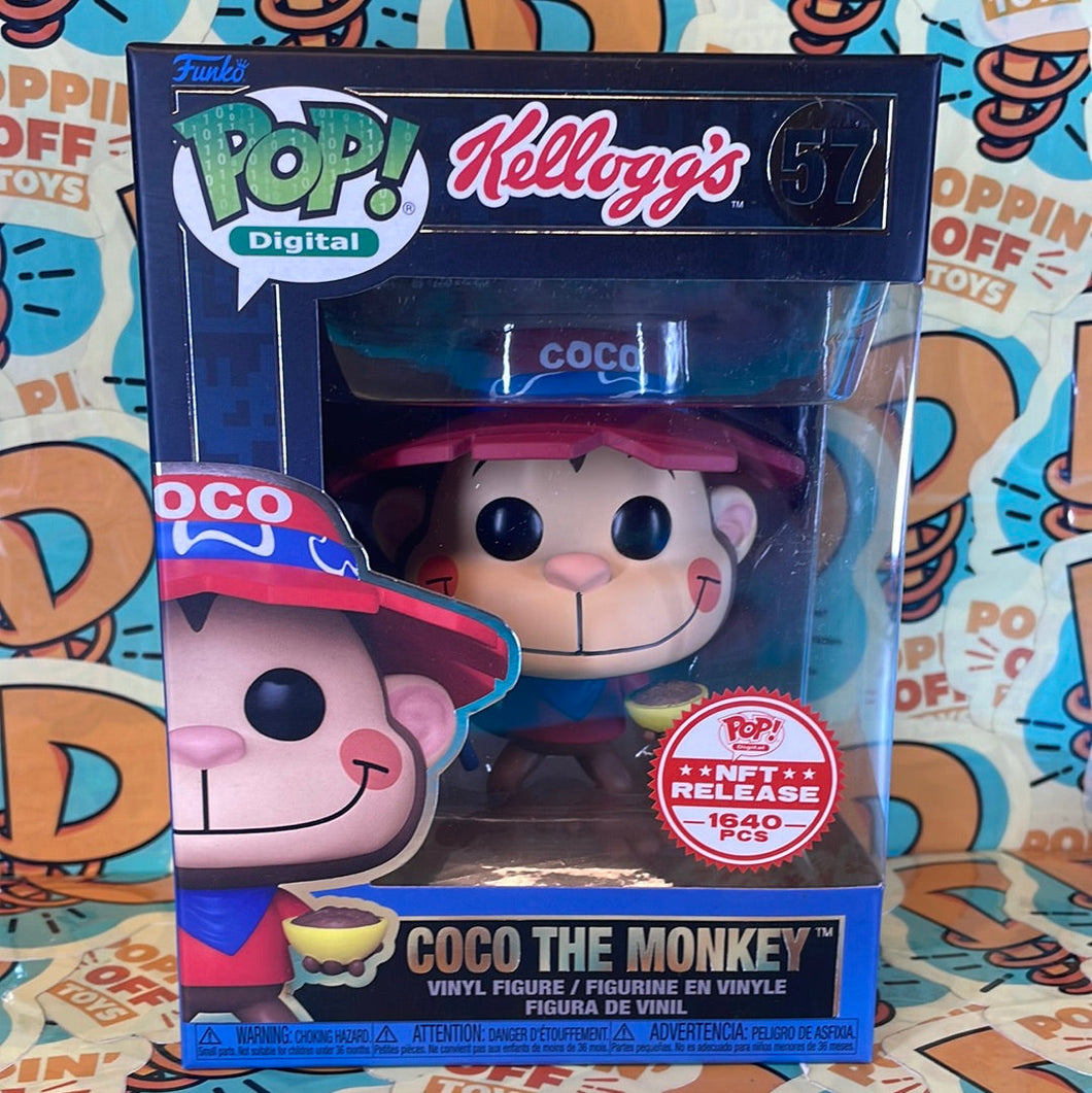 Pop! Digital: Kellogg's -Coco The Monkey (1640 Pieces) 57 – Poppin' Off Toys