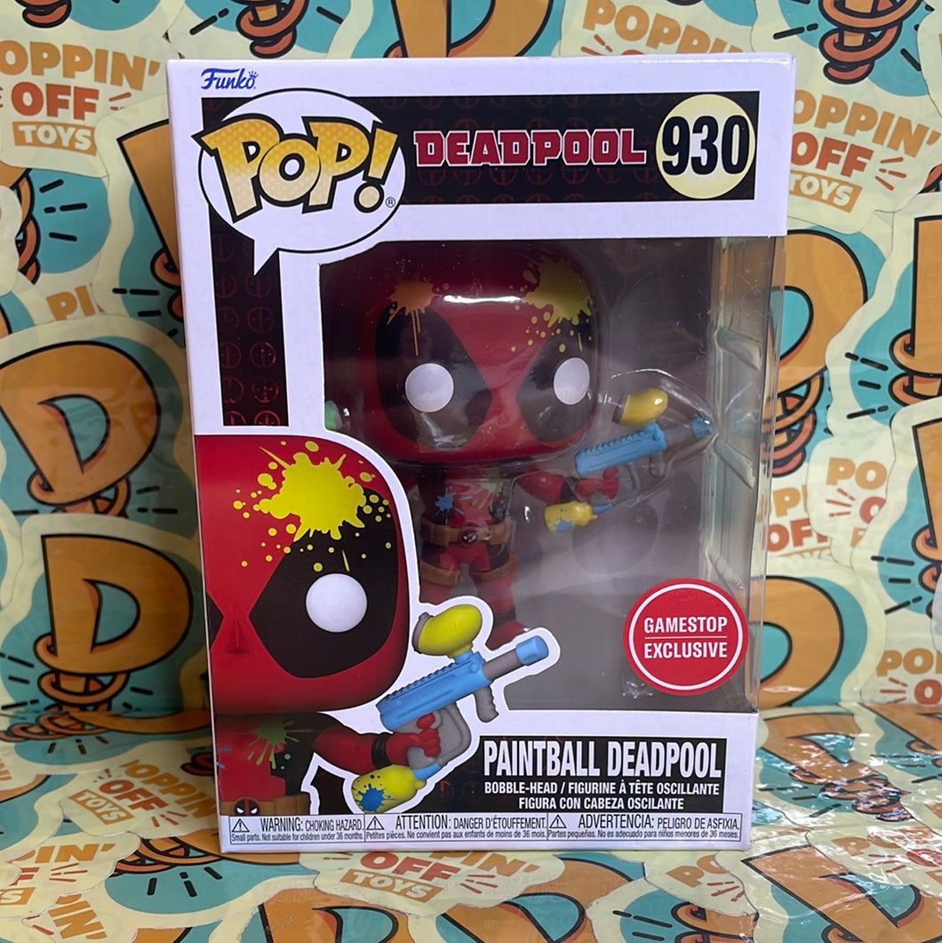 Pop! Marvel: Deadpool -Paintball Deadpool (GameStop Exclusive) 930