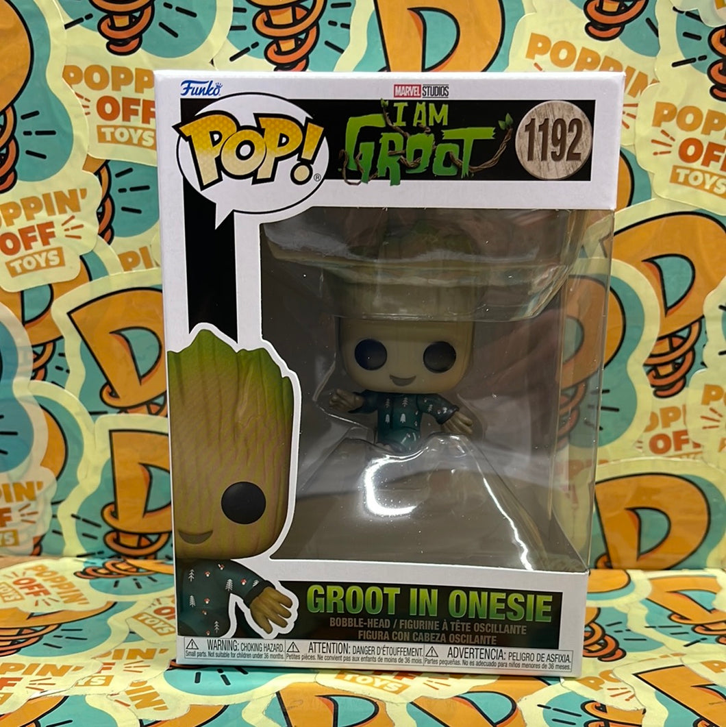 Pop! Marvel: I Am Groot - Groot in Onesie (Dancing)