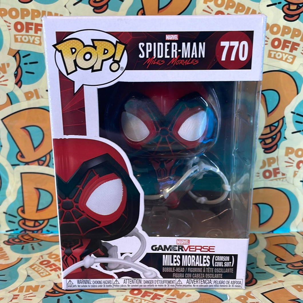 Pop! Marvel: Spider-Man Miles Morales -Miles Morales (Crimson Cowl Suit) 770