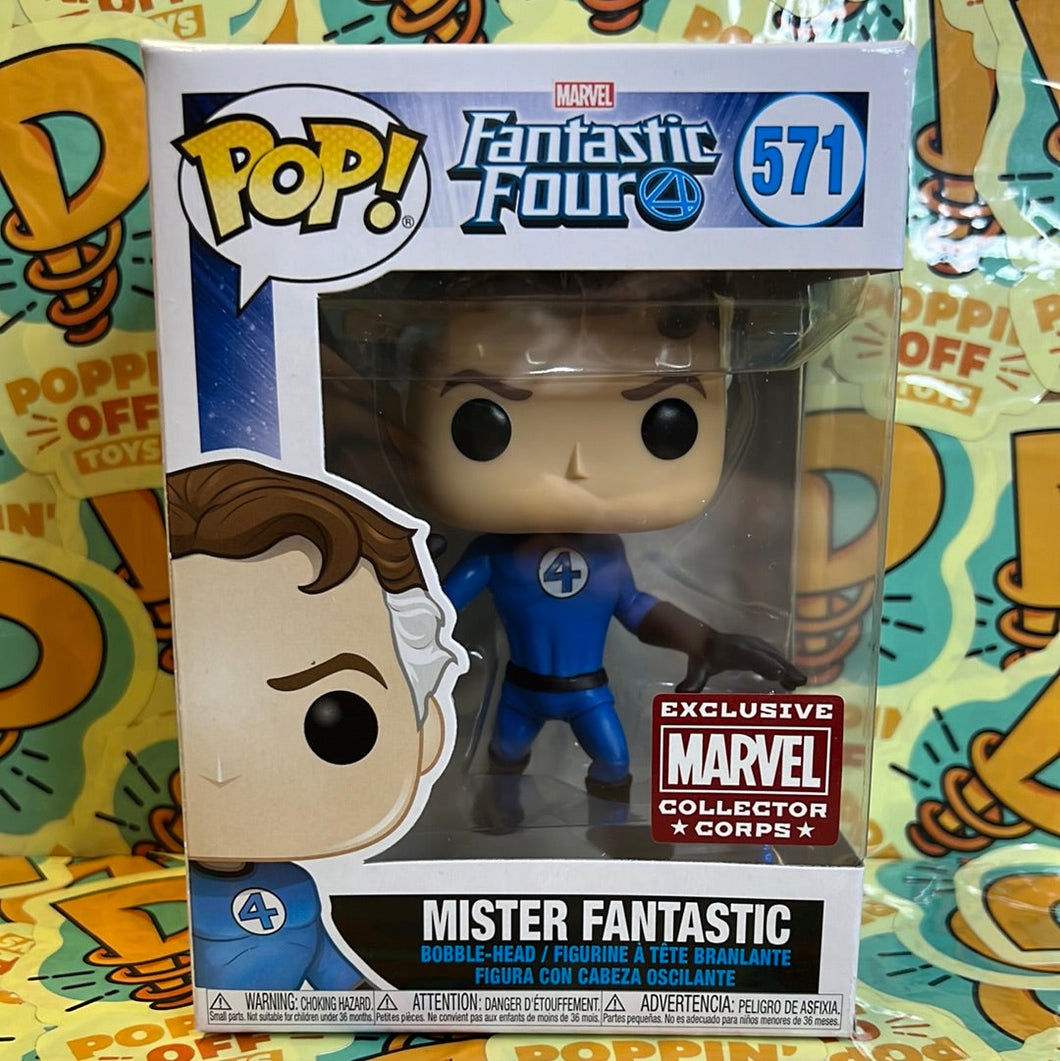 Pop! Marvel: Fantastic Four - Mister Fantastic (Marvel Collector Corps) 571
