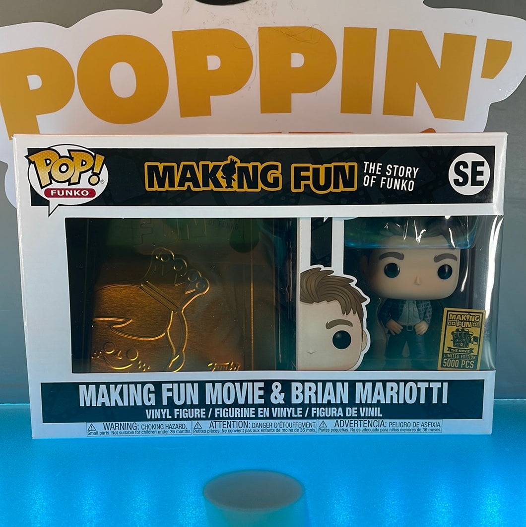 Pop! Funko: Making Fun Movie & Brian Mariotti (5000 Pieces) SE